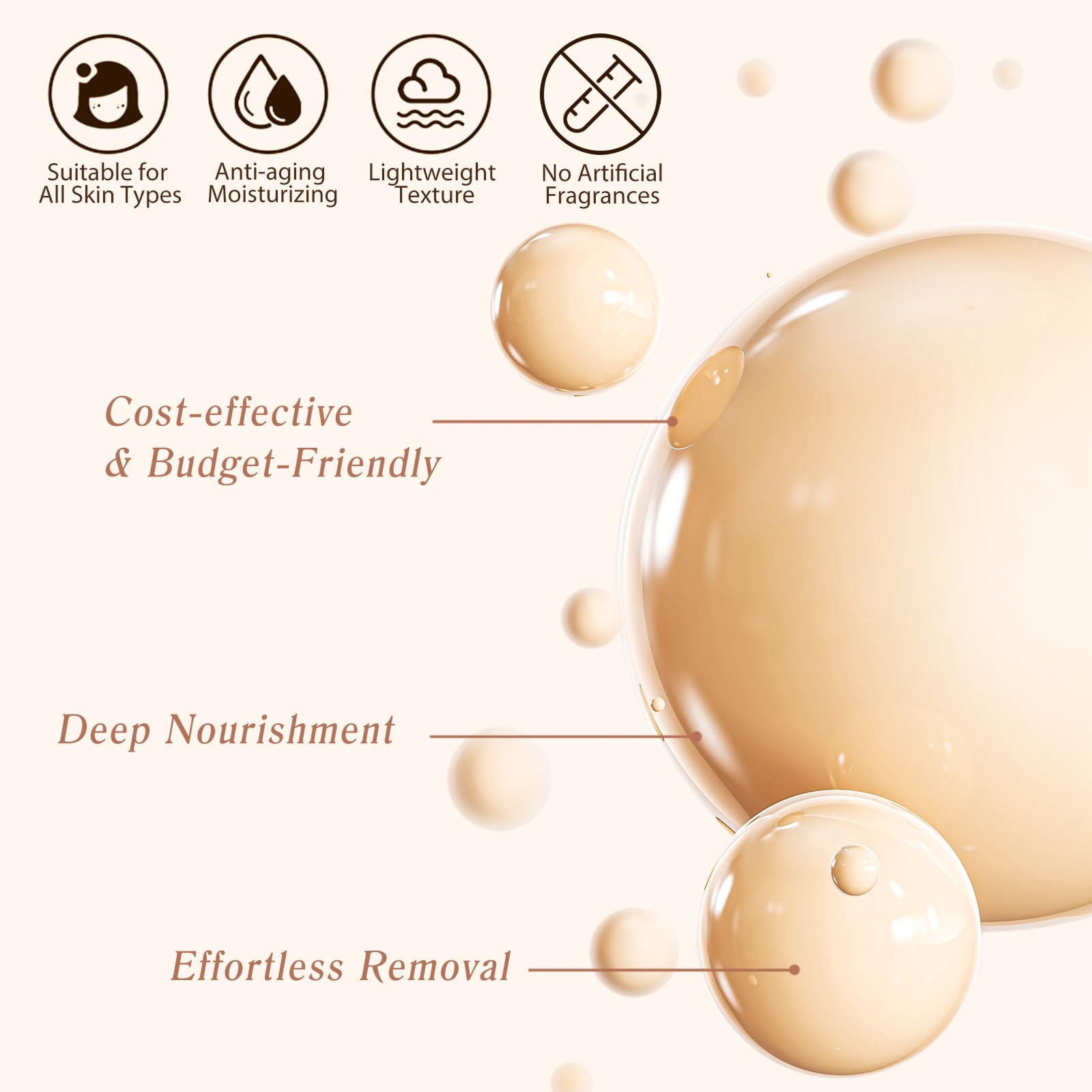 4 in 1 Foundation Medium Spectrum Liquid  40ml