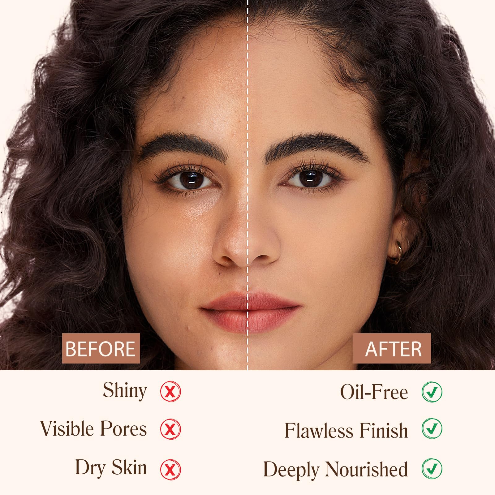 4 in 1 Foundation Medium Spectrum Liquid  40ml